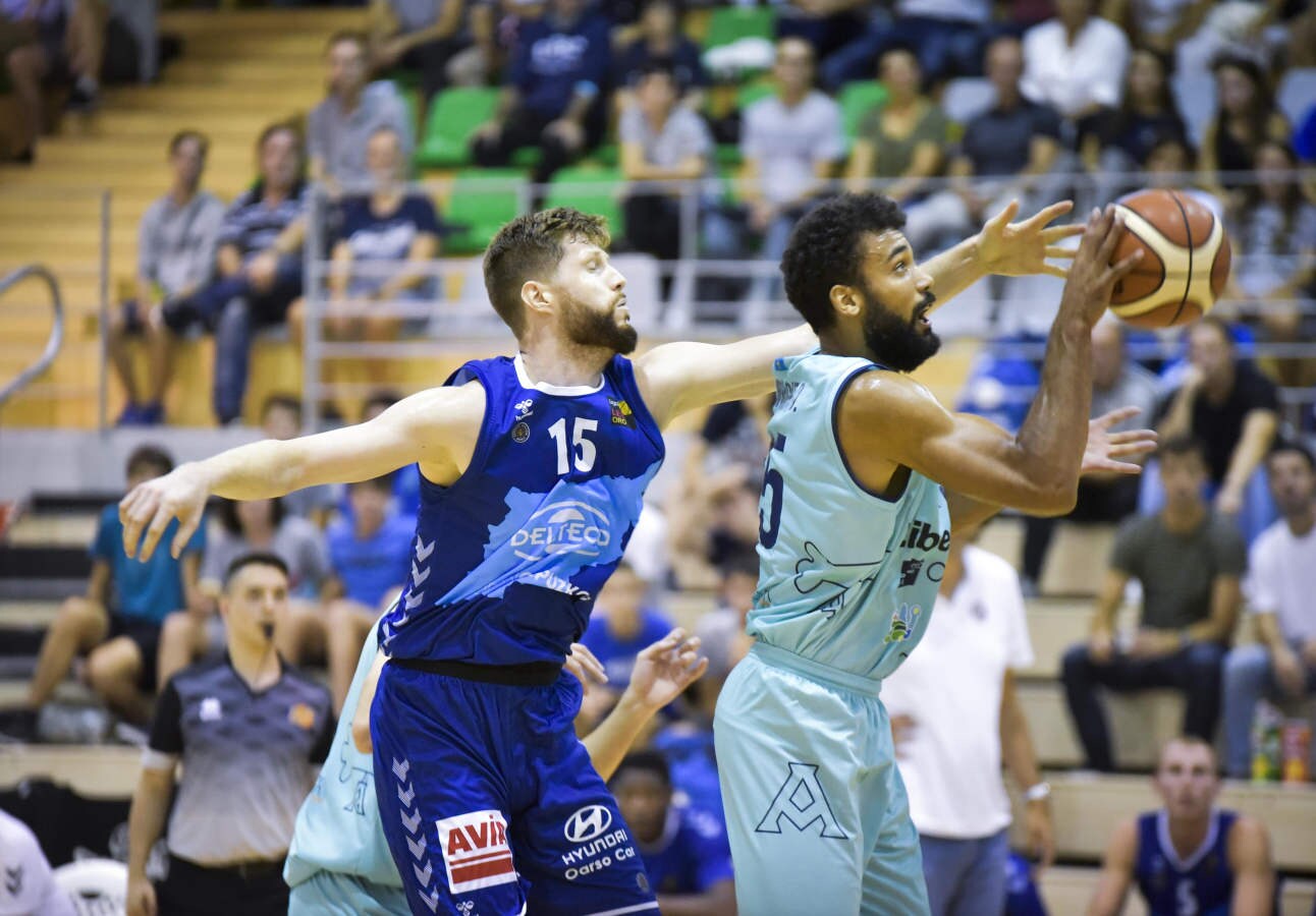 El conjunto guipuzcoano consiguió vencer al Oviedo por 77-69. 