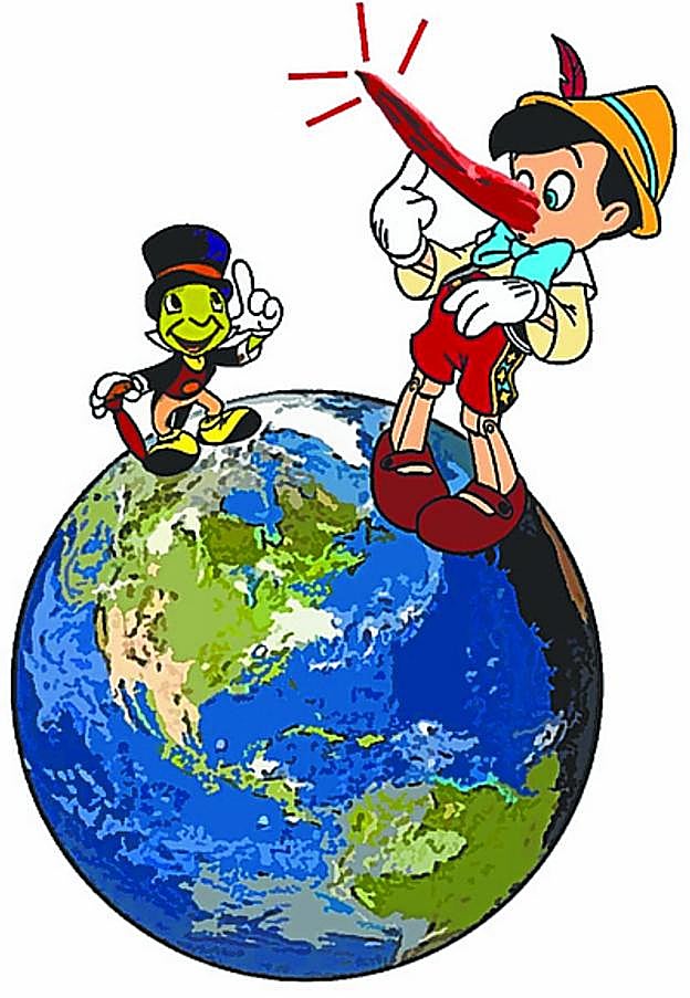 La tiranía de la mentira