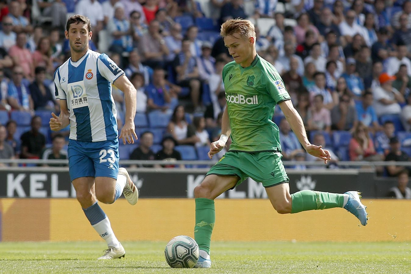 La Real Sociedad se ha llevado un merecida victoria de Cornellá tras vencer )1-3) al Espanyol. con goles de Willian José e Isak
