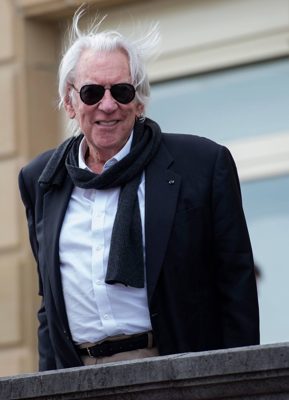 Fotos: Donald Sutherland, en San Sebastián