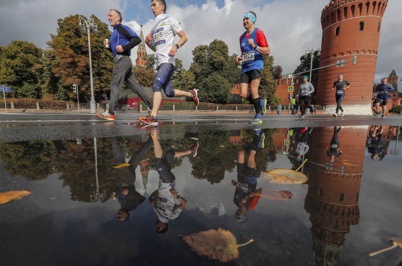 El Maratón de Moscú reunió a miles de runners que descubrieron la capital rusa de una forma diferente.