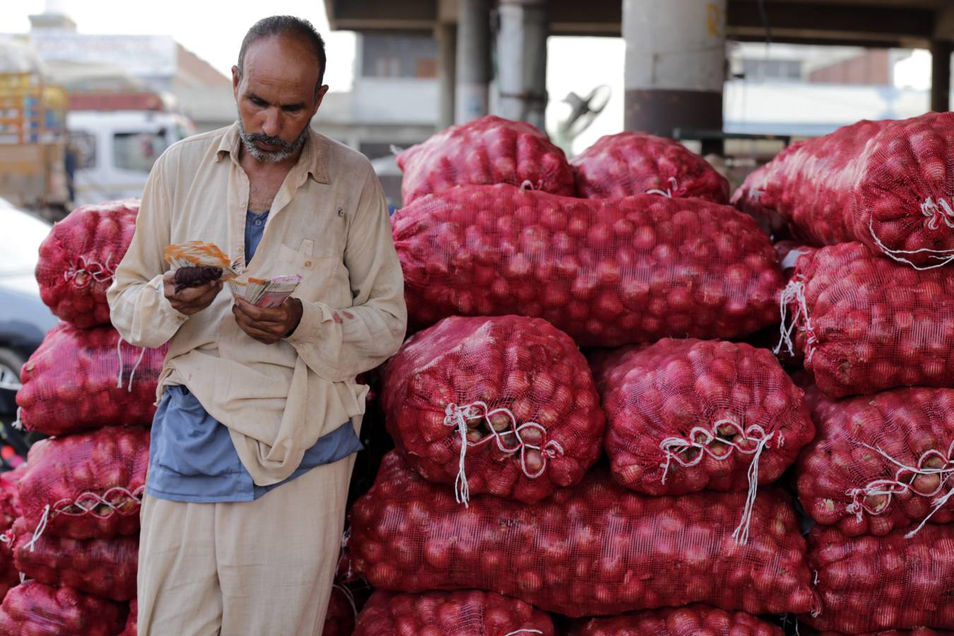 En la India, uno de los alimentos más consumidos son las cebollas. 