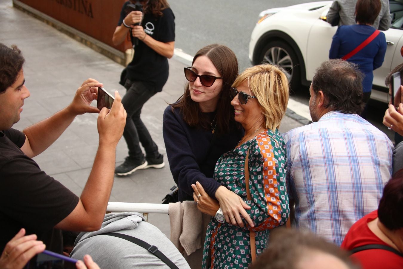 María Valverde llega a Donostia. 