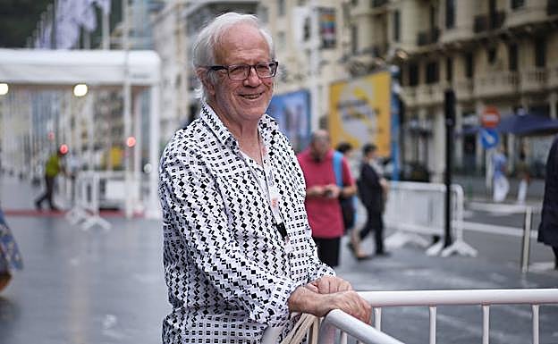 El productor Txepe Lara, homenajeado en el Festival de San Sebastián.
