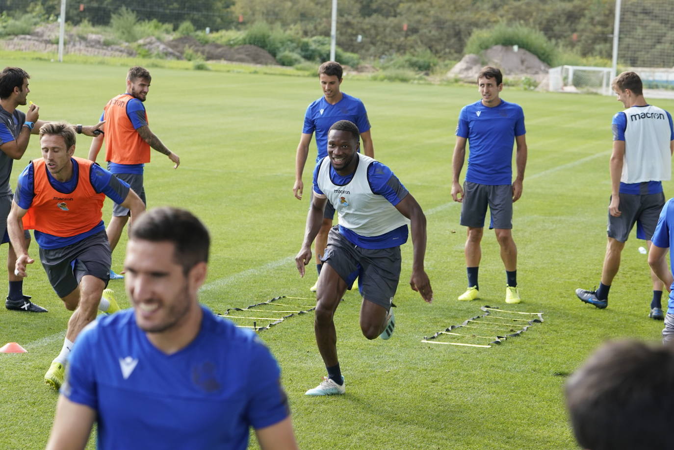 Fotos: Real Sociedad, todo a punto para enfrentarse al Alavés