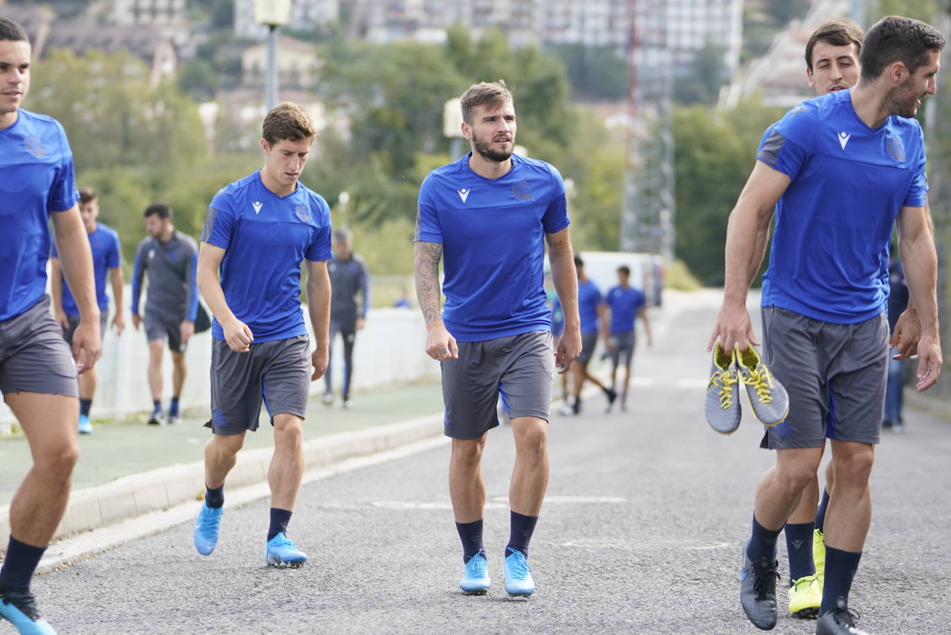Fotos: Real Sociedad, todo a punto para enfrentarse al Alavés