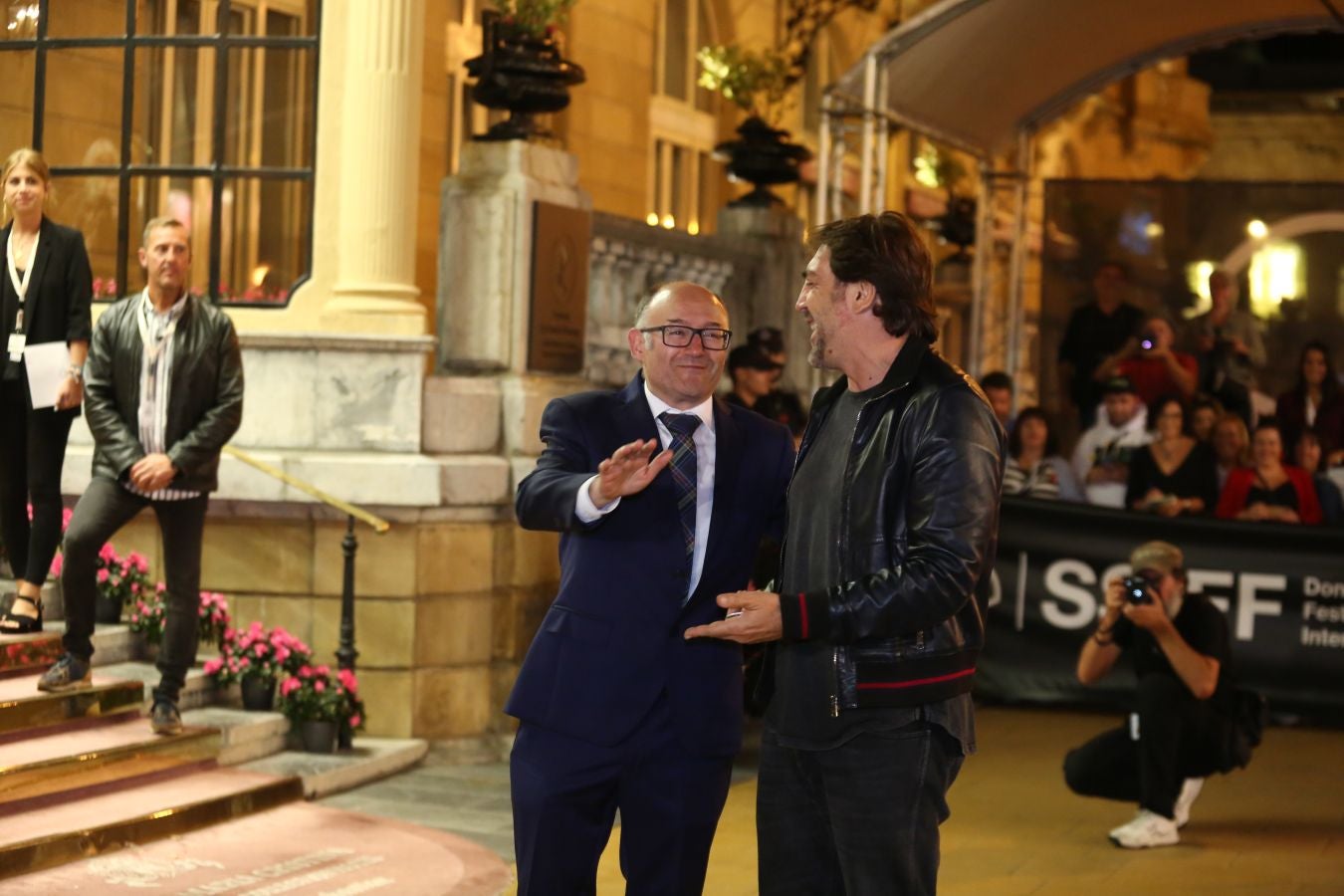 El actor Javier Bardem ha llegado este miércoles a San Sebastián para participar en la presente edición de Zinemaldia