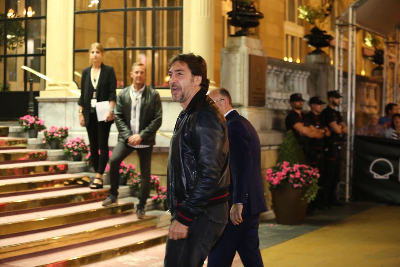 El actor Javier Bardem ha llegado este miércoles a San Sebastián para participar en la presente edición de Zinemaldia