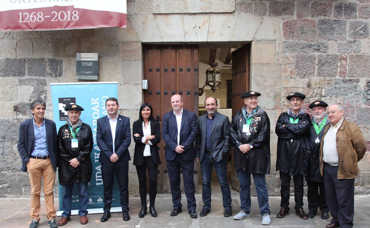 Nekane Balluerka, rectora de la UPV, apadrinó el acto inaugural del congreso del año pasado. 