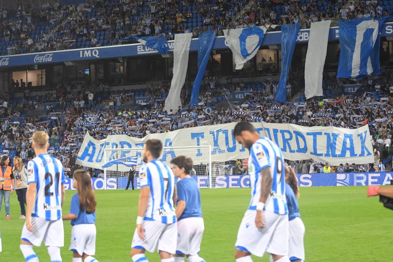 El Reale Arena es el escenario en el que se disputa el derbi vasco. 