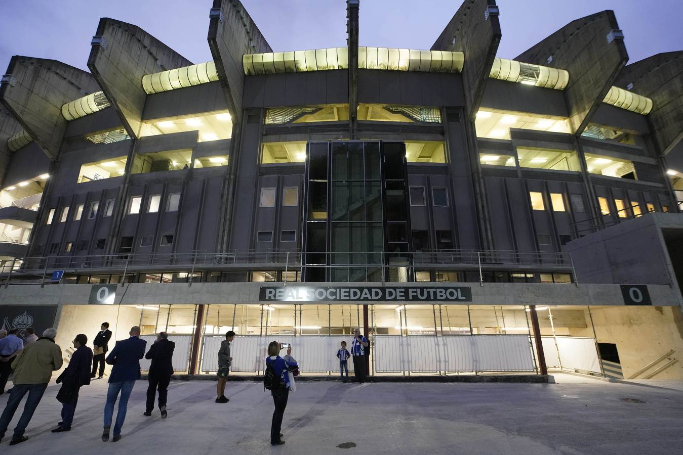 El Reale Arena es el escenario en el que se disputa el derbi vasco. 