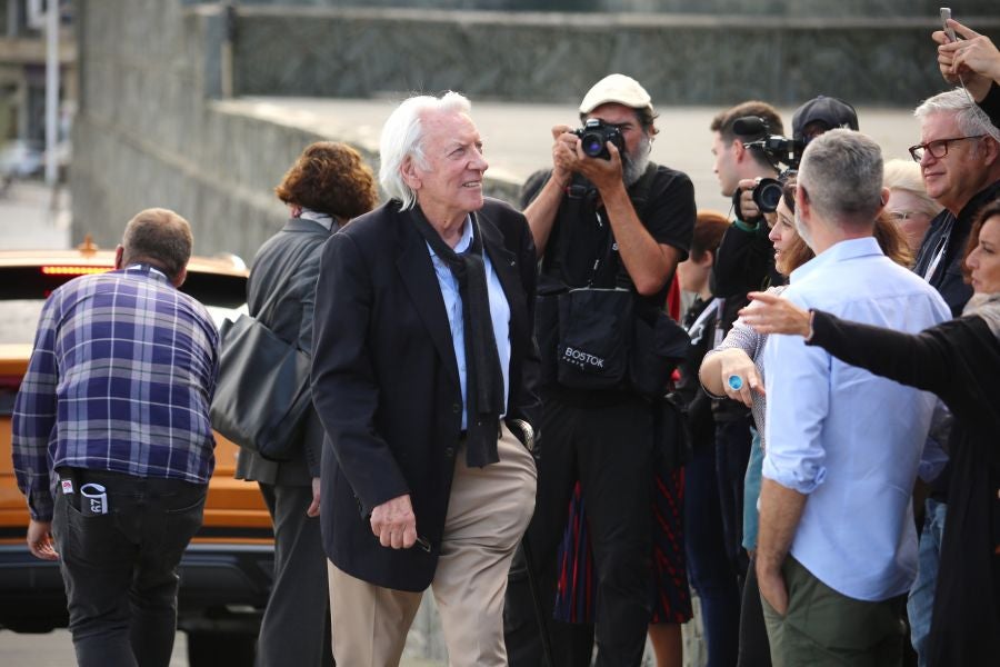 Fotos: Donald Sutherland presenta su último trabajo en el Zinemaldia