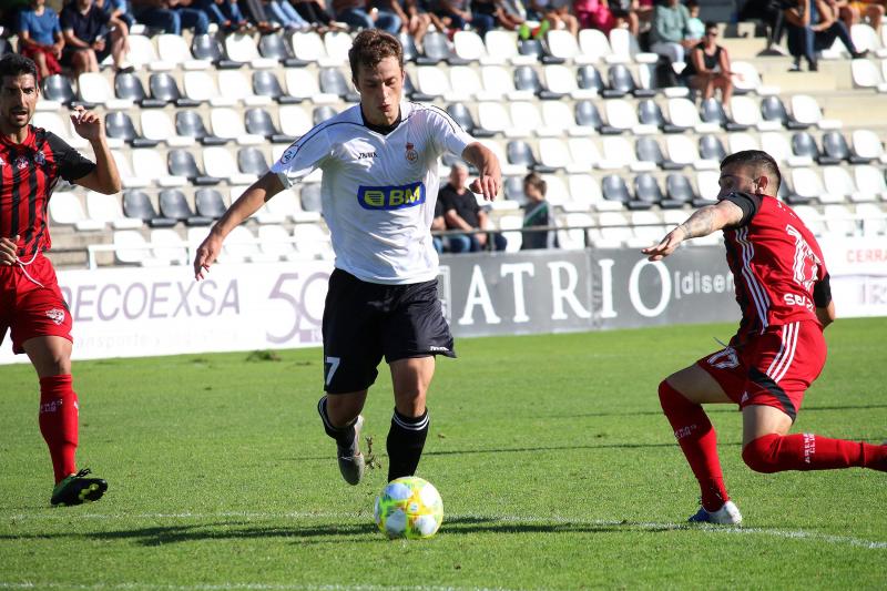 Imagen del partido entre el Real Unión y la Cultural Leonesa 