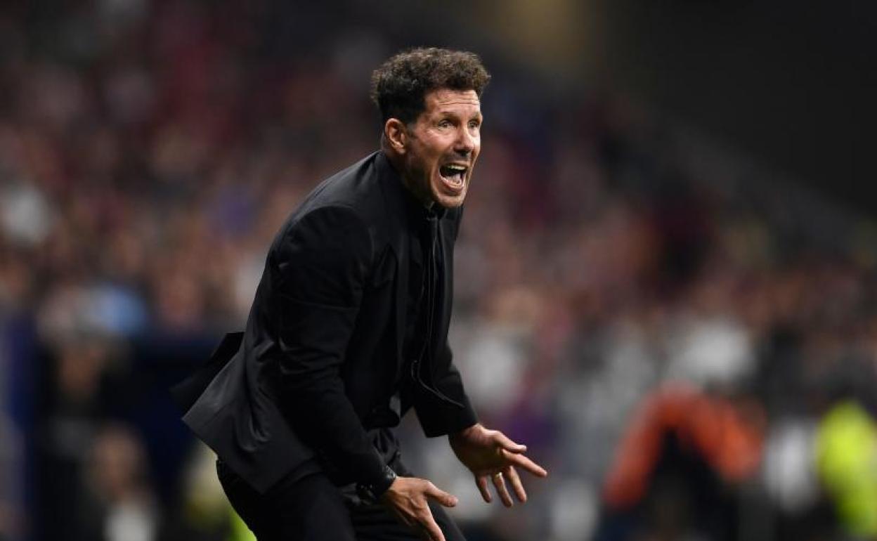 Simeone: «La idea era refugiarse para salir al contragolpe»