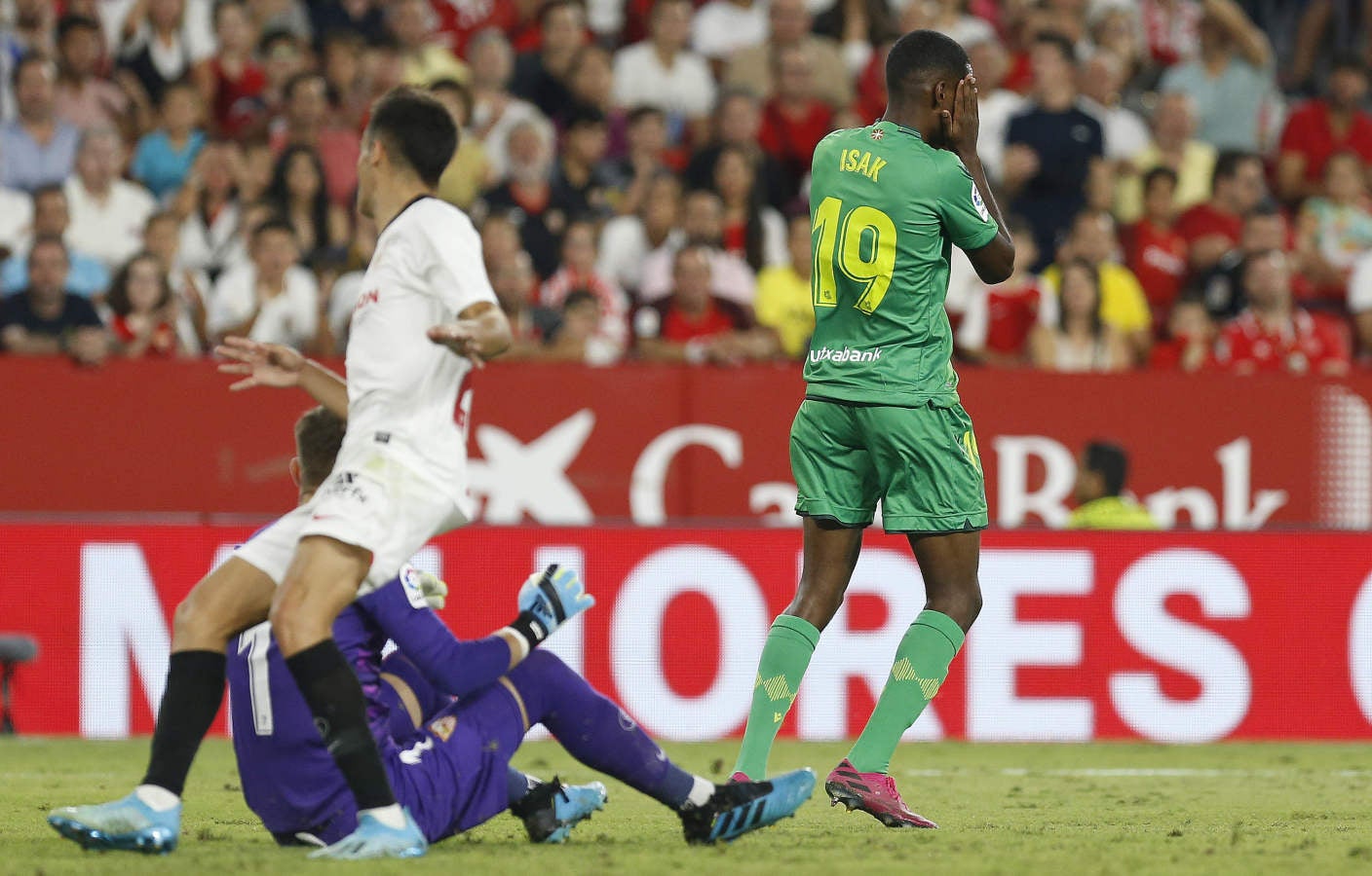 Las mejores imágenes del Sevilla-Real Sociedad