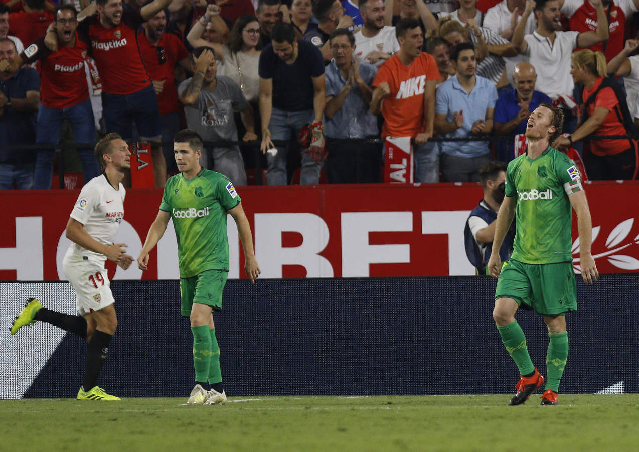 Las mejores imágenes del Sevilla-Real Sociedad