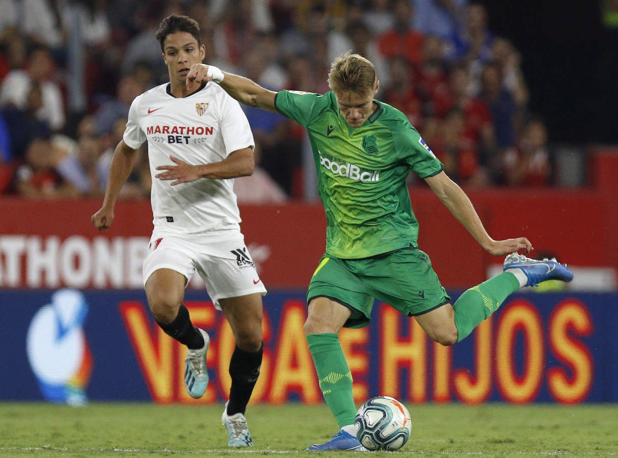 Las mejores imágenes del Sevilla-Real Sociedad