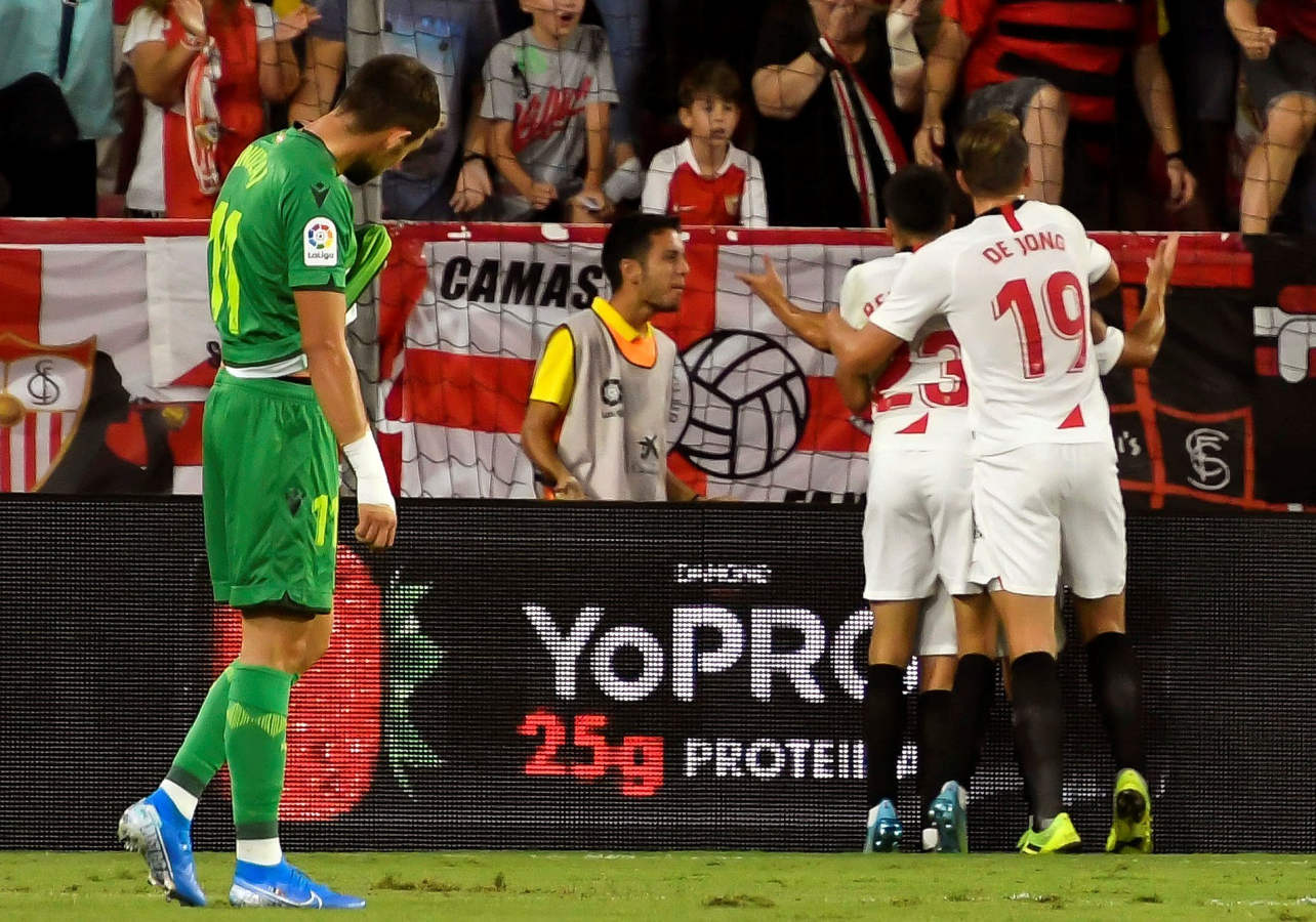 Las mejores imágenes del Sevilla-Real Sociedad