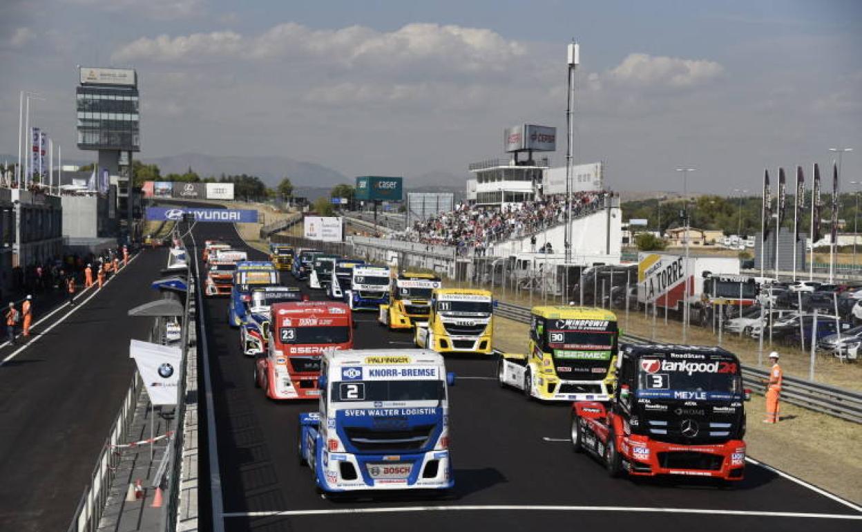 Una imagen del XXXII Gran Premio de Camión de España.