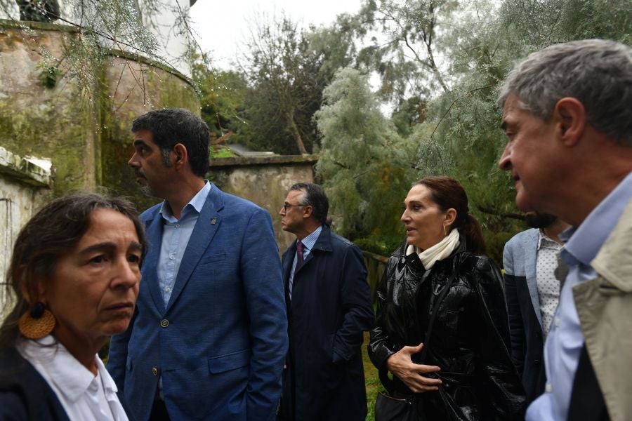 Fotos: Cristina Iglesias visita la isla San Clara