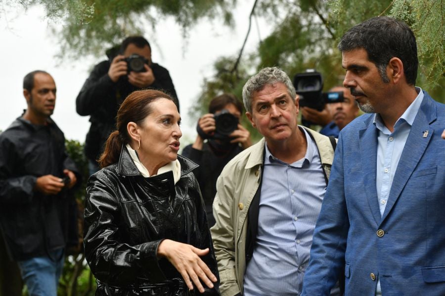 Fotos: Cristina Iglesias visita la isla San Clara