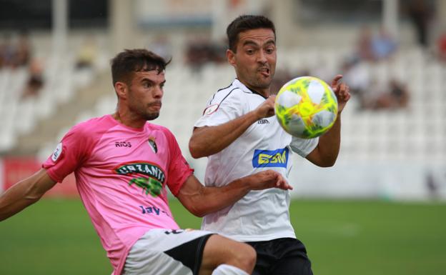 Imagen de archivo de Dani Estrada, el autor del gol que ha estrenado el marcador.