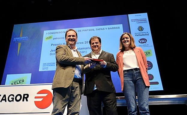 Jesús y Mikel Santamaria y Lore Azpitarte de Keler