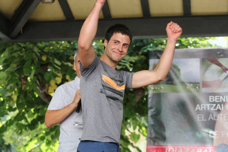 Fotos: Julen Arburua se lleva la txapela en Idiazabal