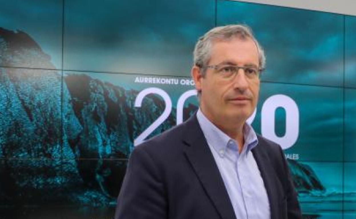 Markel Olano, diputado general de Gipuzkoa. 