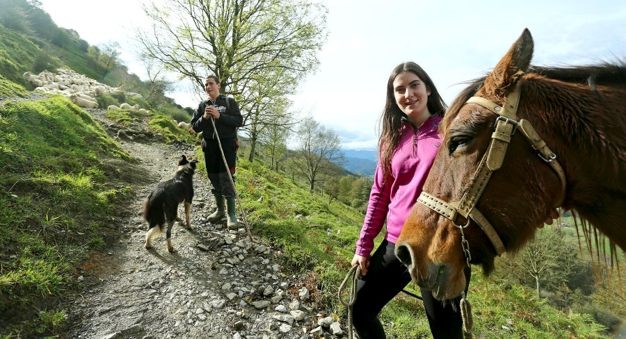 Fotos: «En Aralar se está mucho mejor»