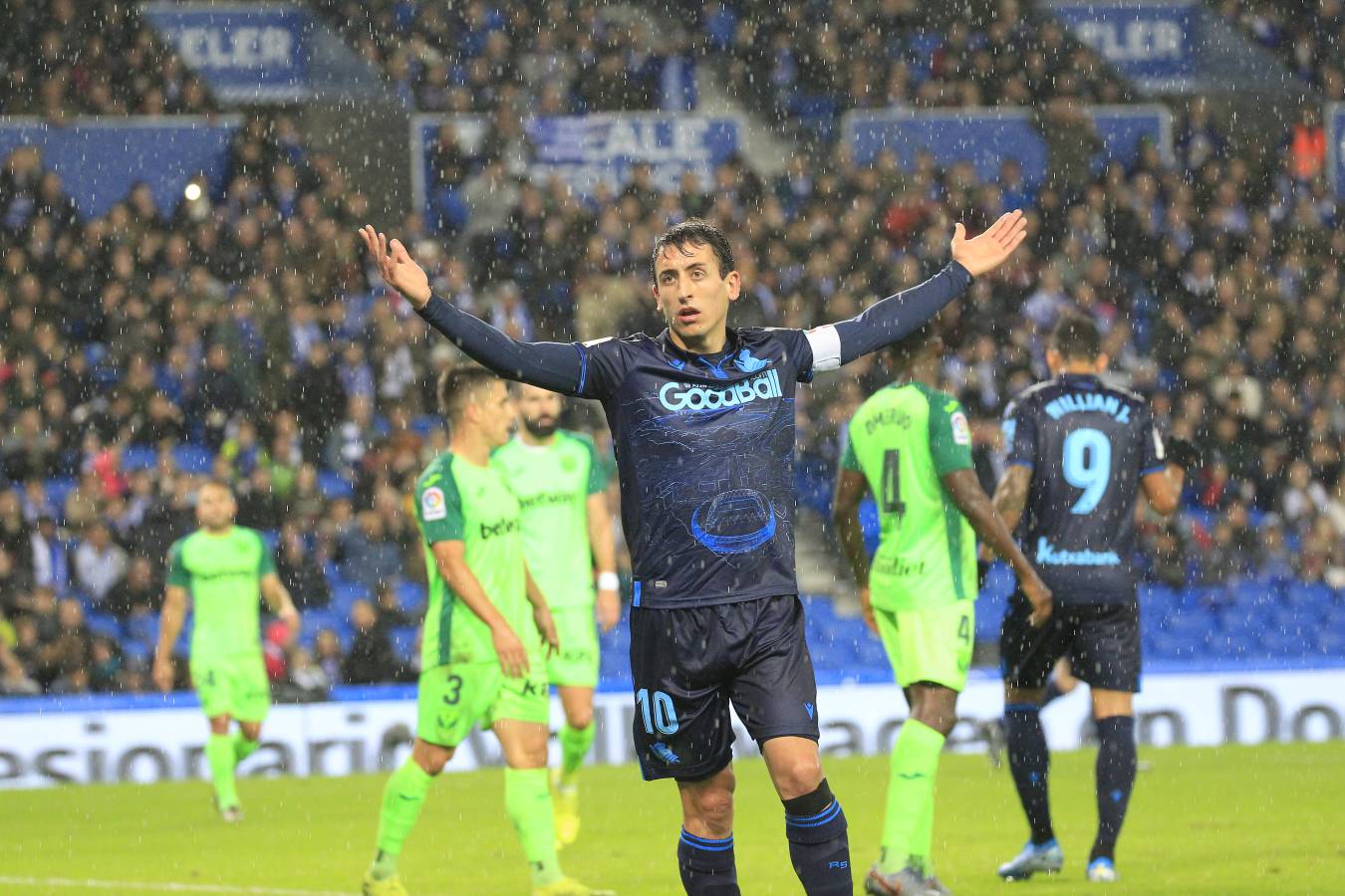 La Real Sociedad y el Leganés se miden en el Reale Arena. 