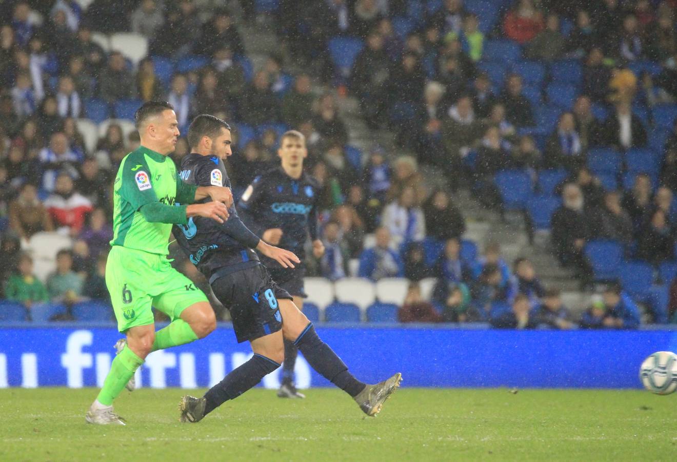 La Real Sociedad y el Leganés se miden en el Reale Arena. 