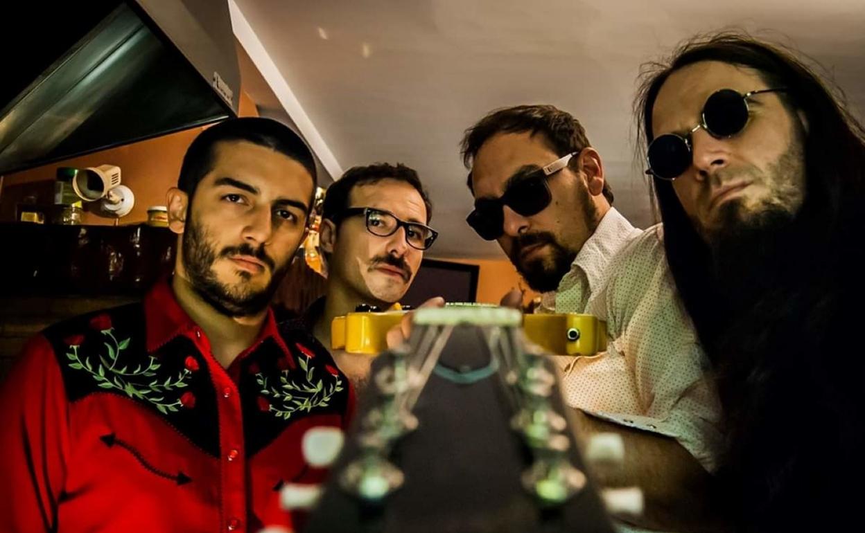 The Inductions, en una imagen promocional.