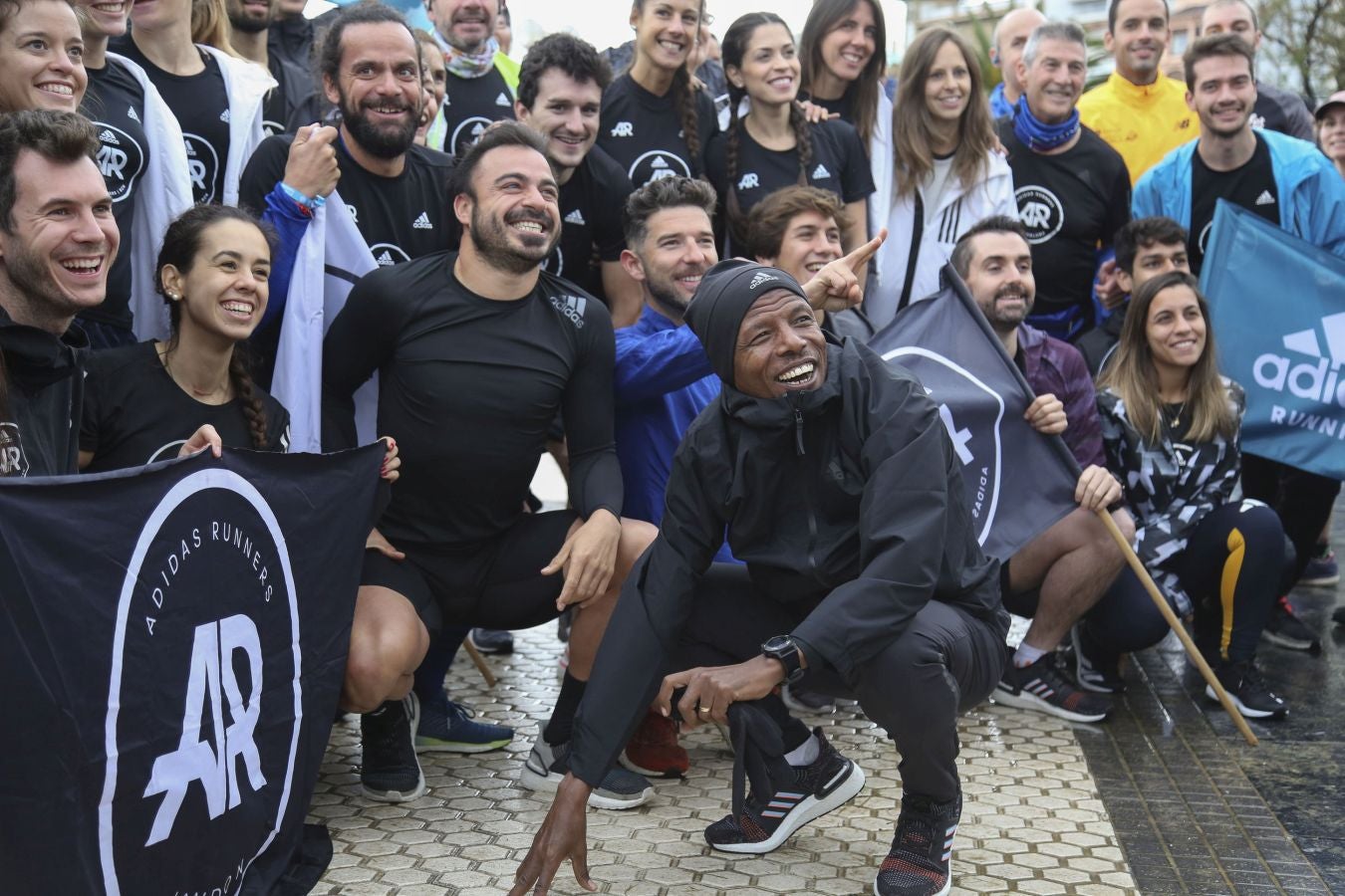 Fotos: Las imágenes del entrenamiento con Gebrselassie