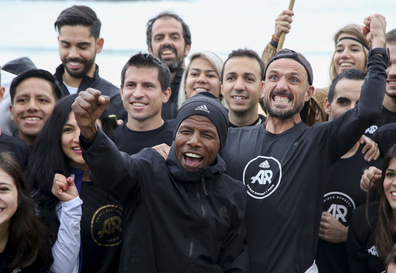 Fotos: Las imágenes del entrenamiento con Gebrselassie