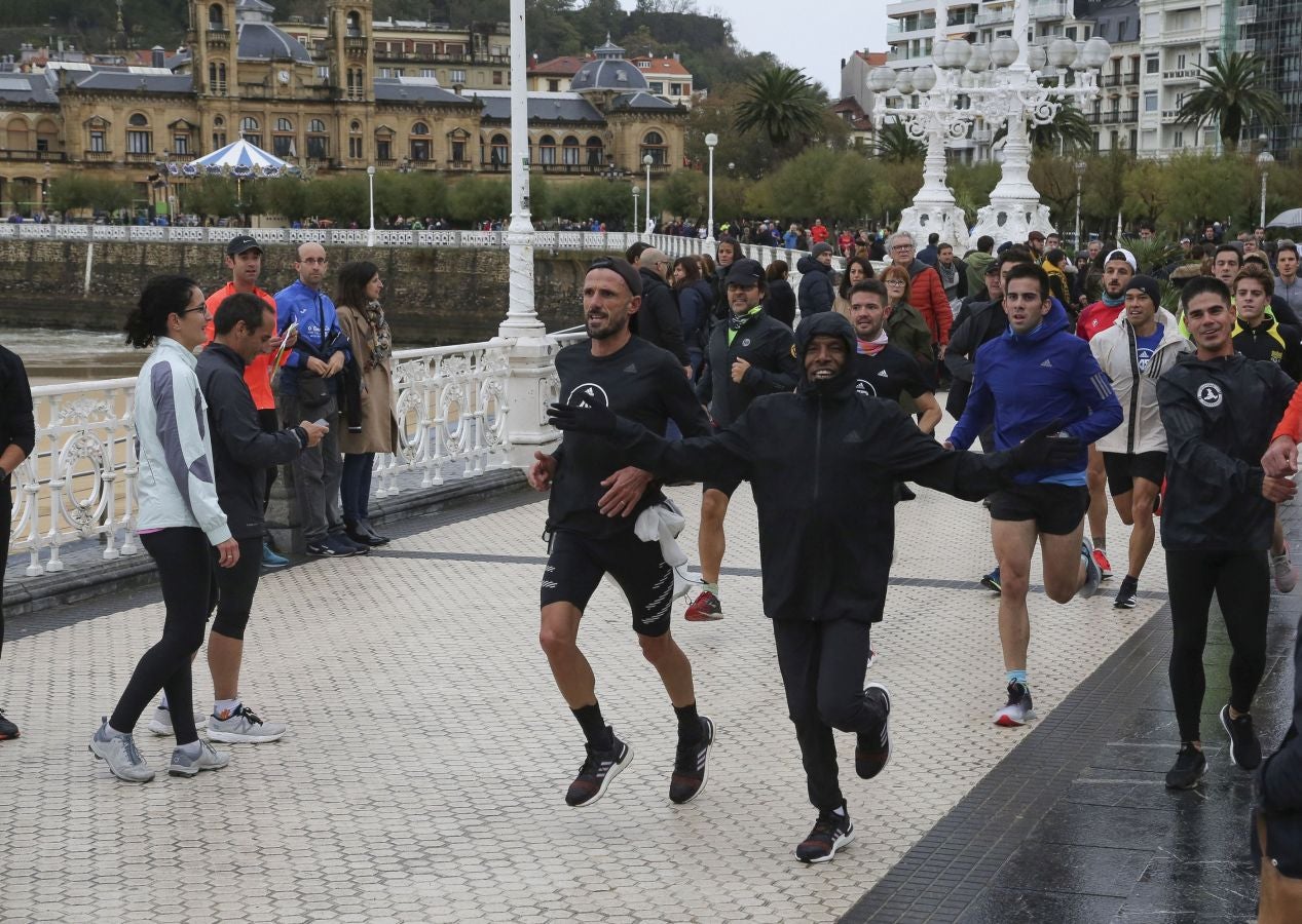 Fotos: Las imágenes del entrenamiento con Gebrselassie
