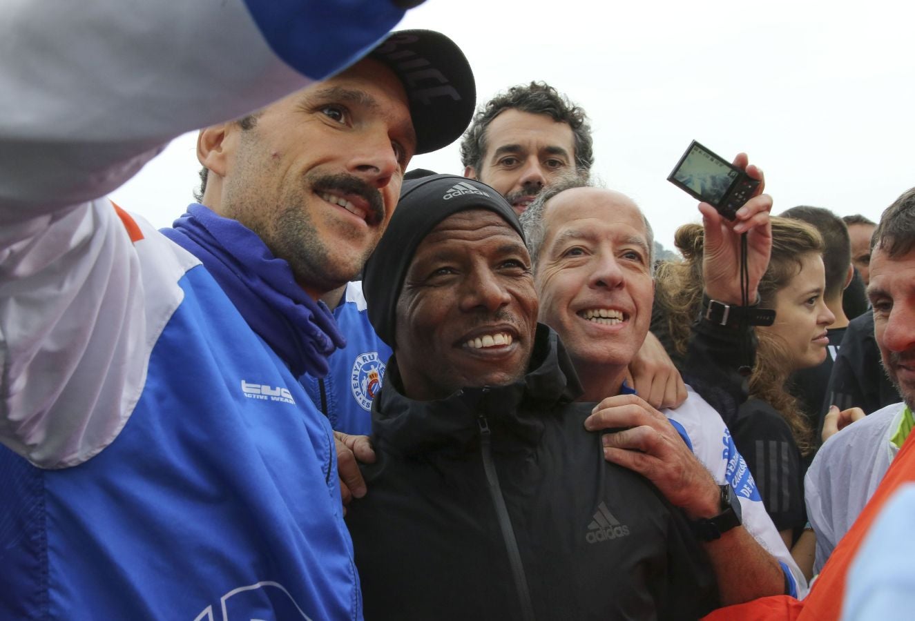 Fotos: Las imágenes del entrenamiento con Gebrselassie