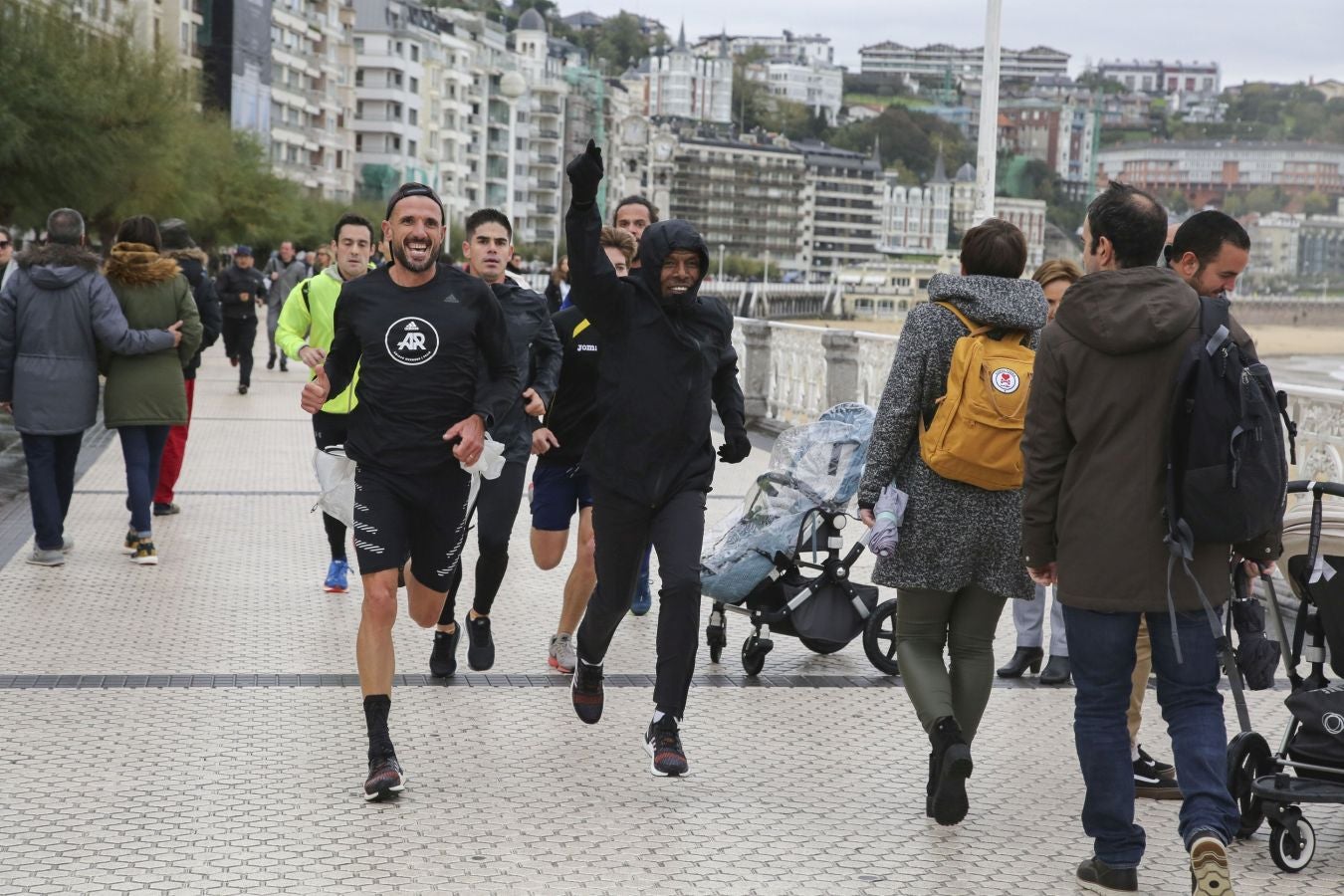Fotos: Las imágenes del entrenamiento con Gebrselassie