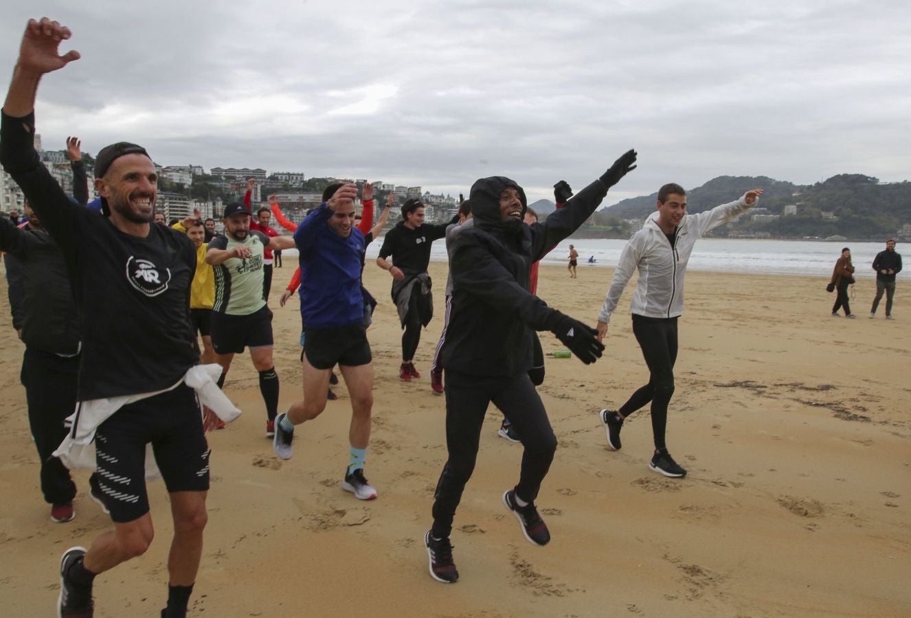Fotos: Las imágenes del entrenamiento con Gebrselassie