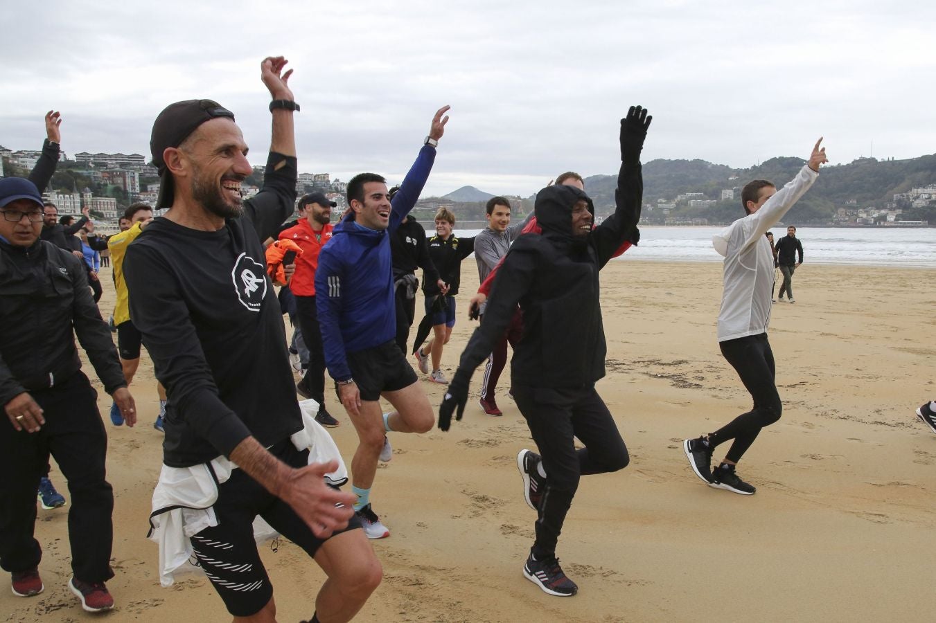 Fotos: Las imágenes del entrenamiento con Gebrselassie