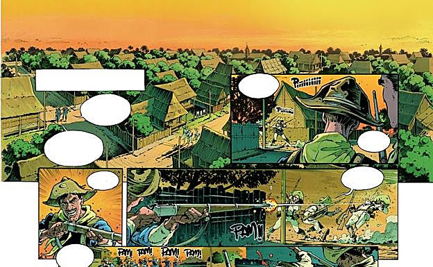 Ritmo narrativo, dibujo, documentación atmósfera, color.