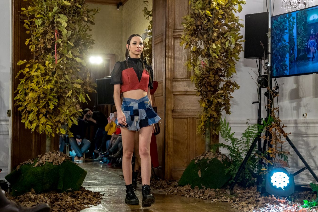 El desfile que tuvo lugar en el Palacio de Miramar abre la Semana de Prevención de Residuos de Gipuzkoa.