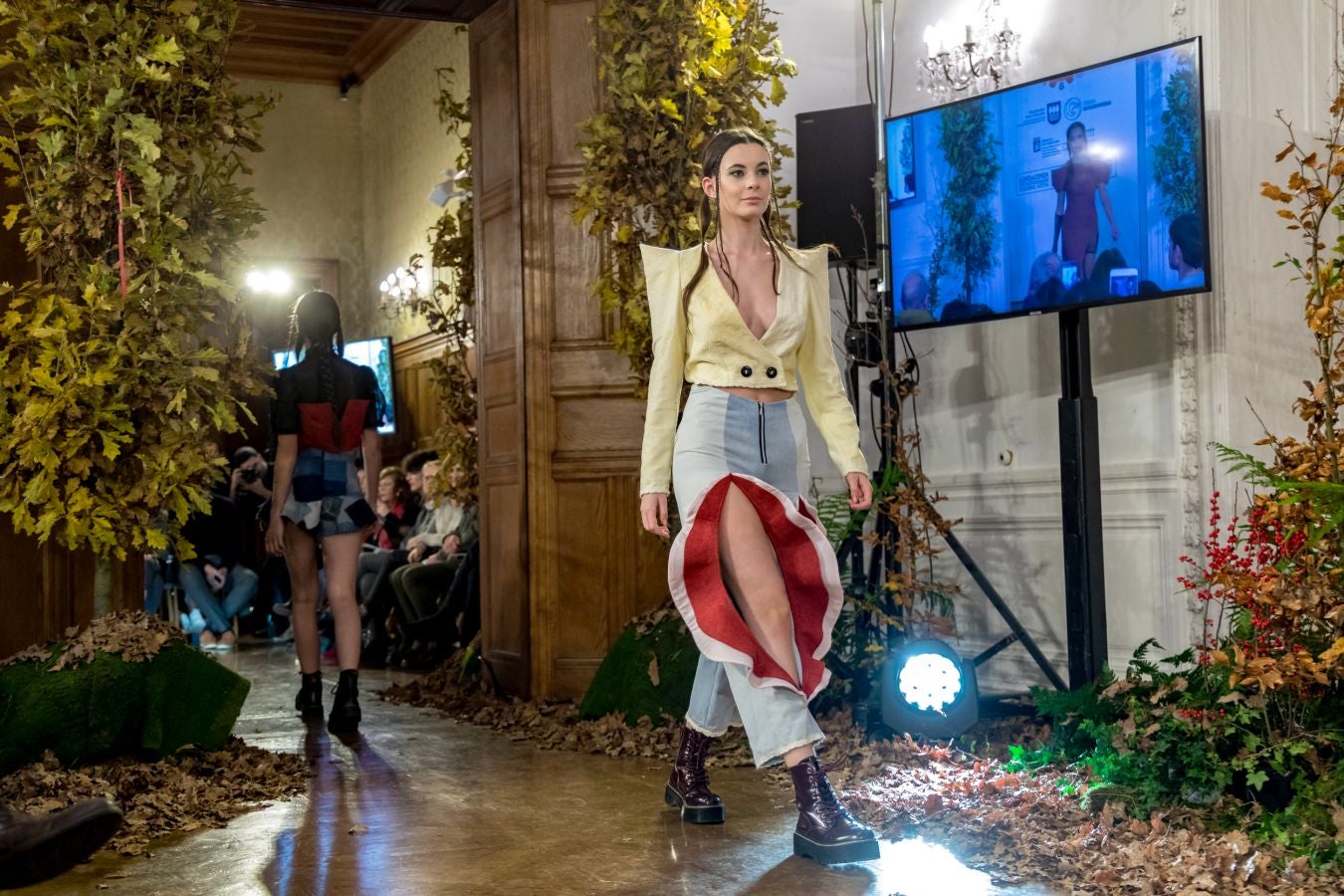 El desfile que tuvo lugar en el Palacio de Miramar abre la Semana de Prevención de Residuos de Gipuzkoa.