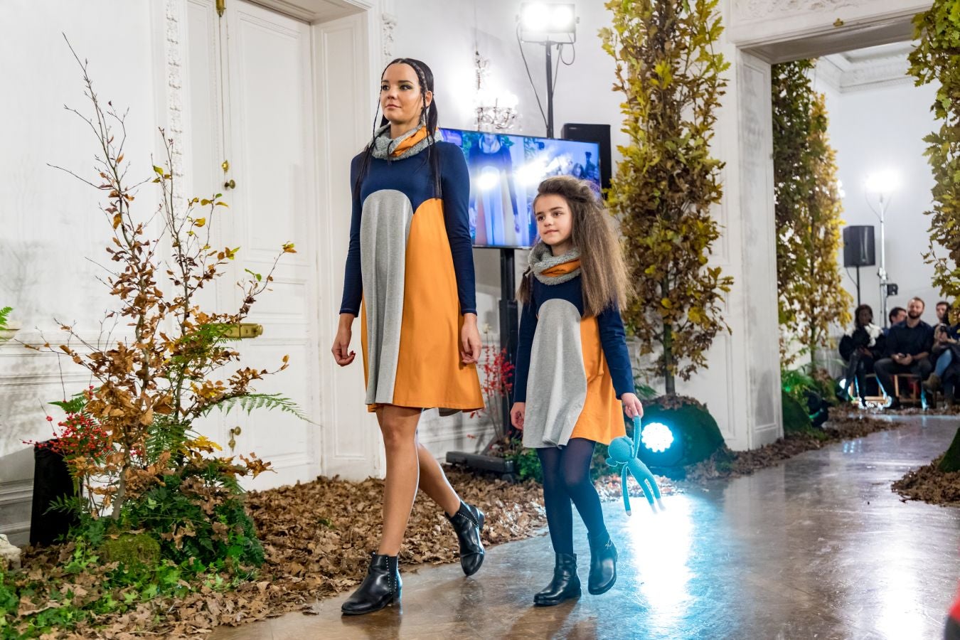 El desfile que tuvo lugar en el Palacio de Miramar abre la Semana de Prevención de Residuos de Gipuzkoa.