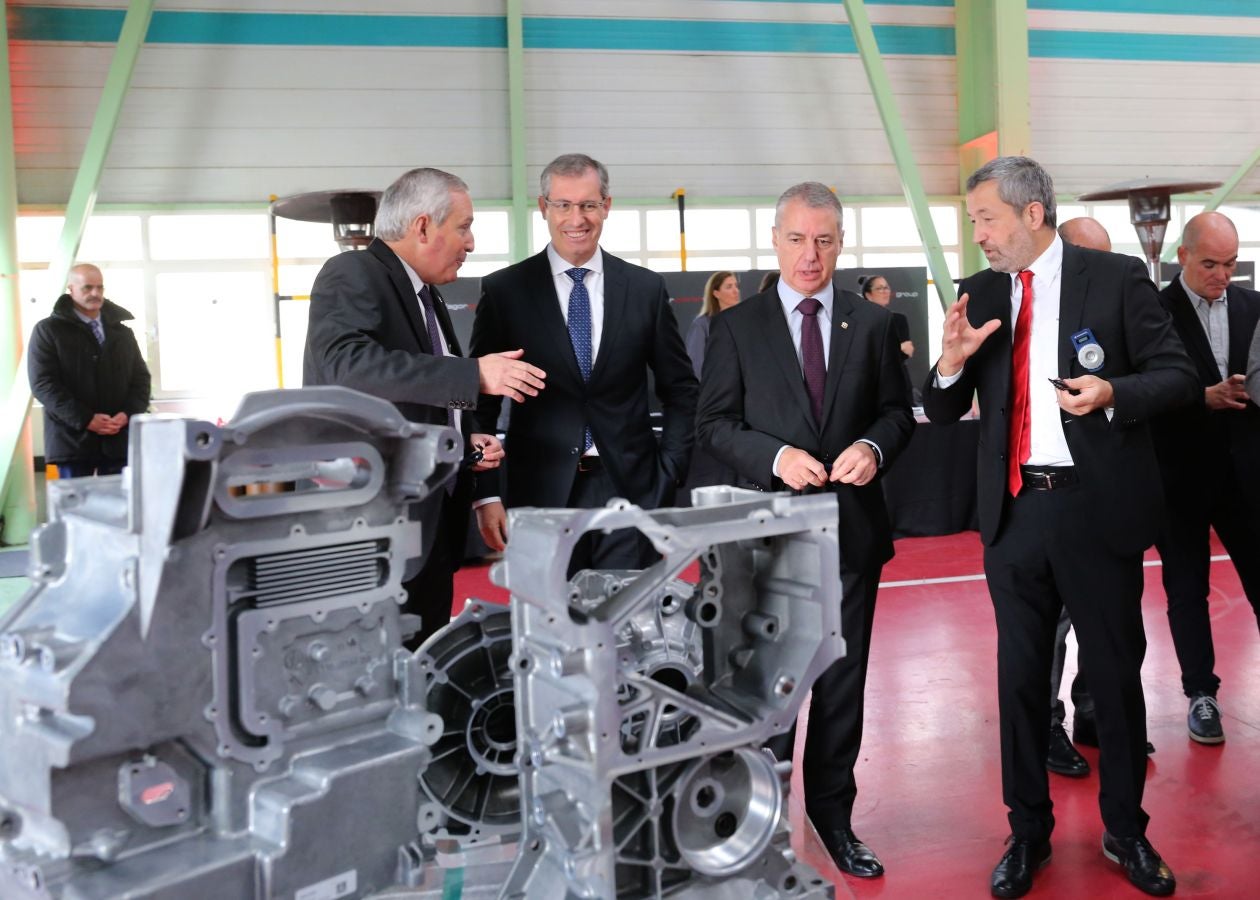 Fagor Ederlan estrena una nueva planta ubicada en Bergara y dedicada a la inyección de aluminio a baja presión. El grupo cooperativo ha invertido 55 millones de euros en esta nueva infraestructura