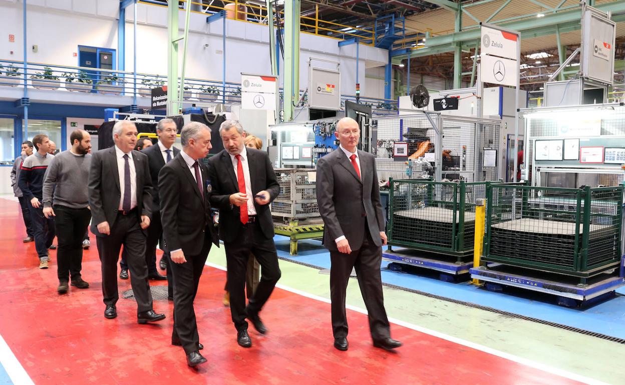 La planta de Fagor Ederlan de Bergara ha sido inaugurada. 