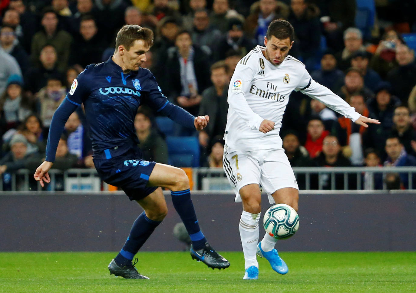 Las imágenes más destacadas del Real Madrid - Real Sociedad en el Bernabéu. 