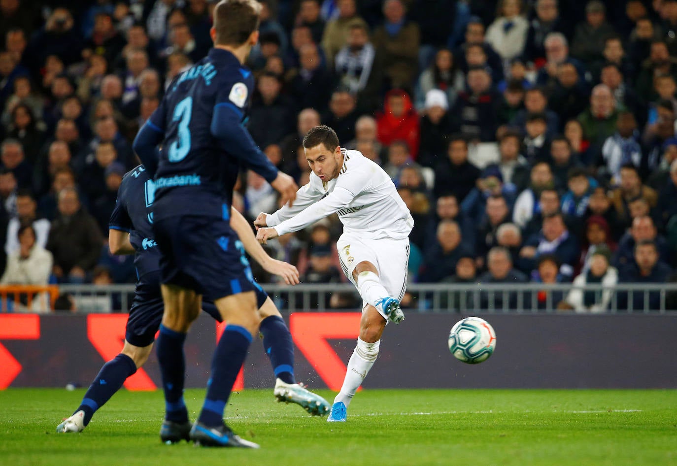 Las imágenes más destacadas del Real Madrid - Real Sociedad en el Bernabéu. 