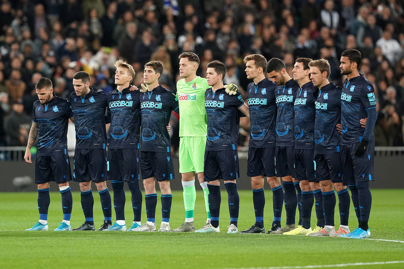 Las imágenes más destacadas del Real Madrid - Real Sociedad en el Bernabéu. 