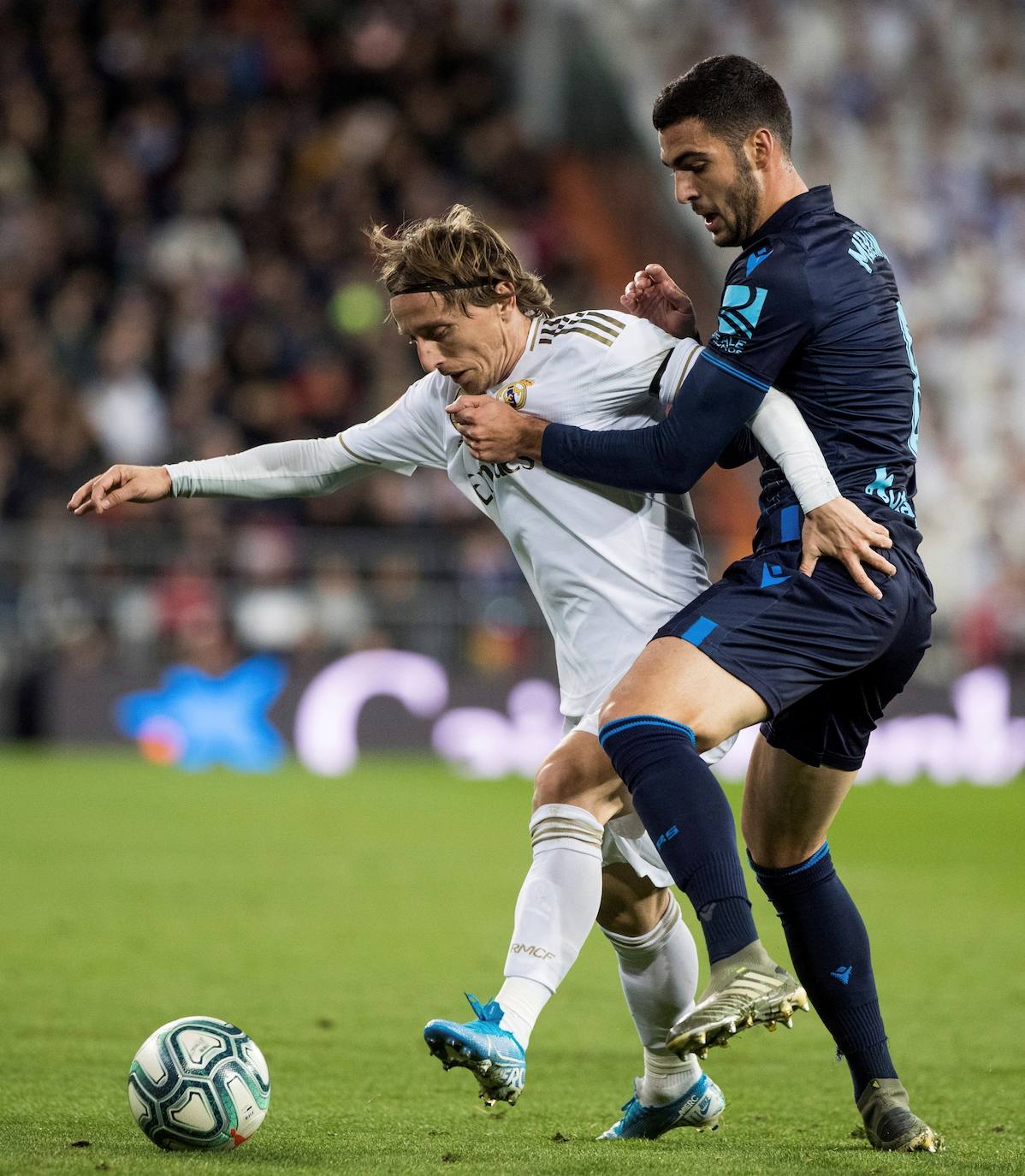 Las imágenes más destacadas del Real Madrid - Real Sociedad en el Bernabéu. 